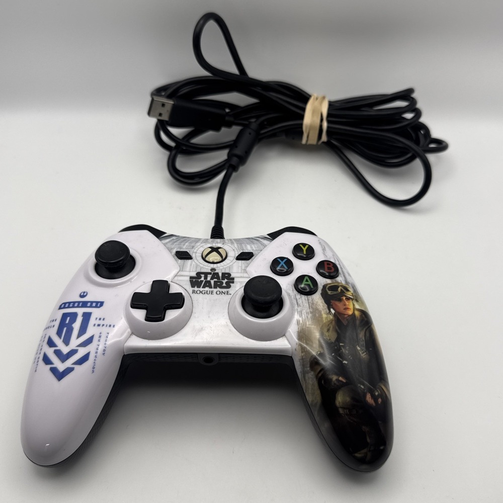 Star Wars Rogue One Wired Controller for Xbox One Rebel Alliance PowerA 1428281